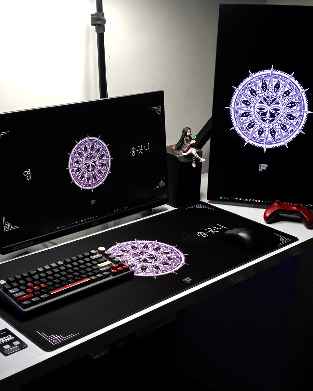 Sun Mandala – Dark Edition – ZEROFANG Deskmat