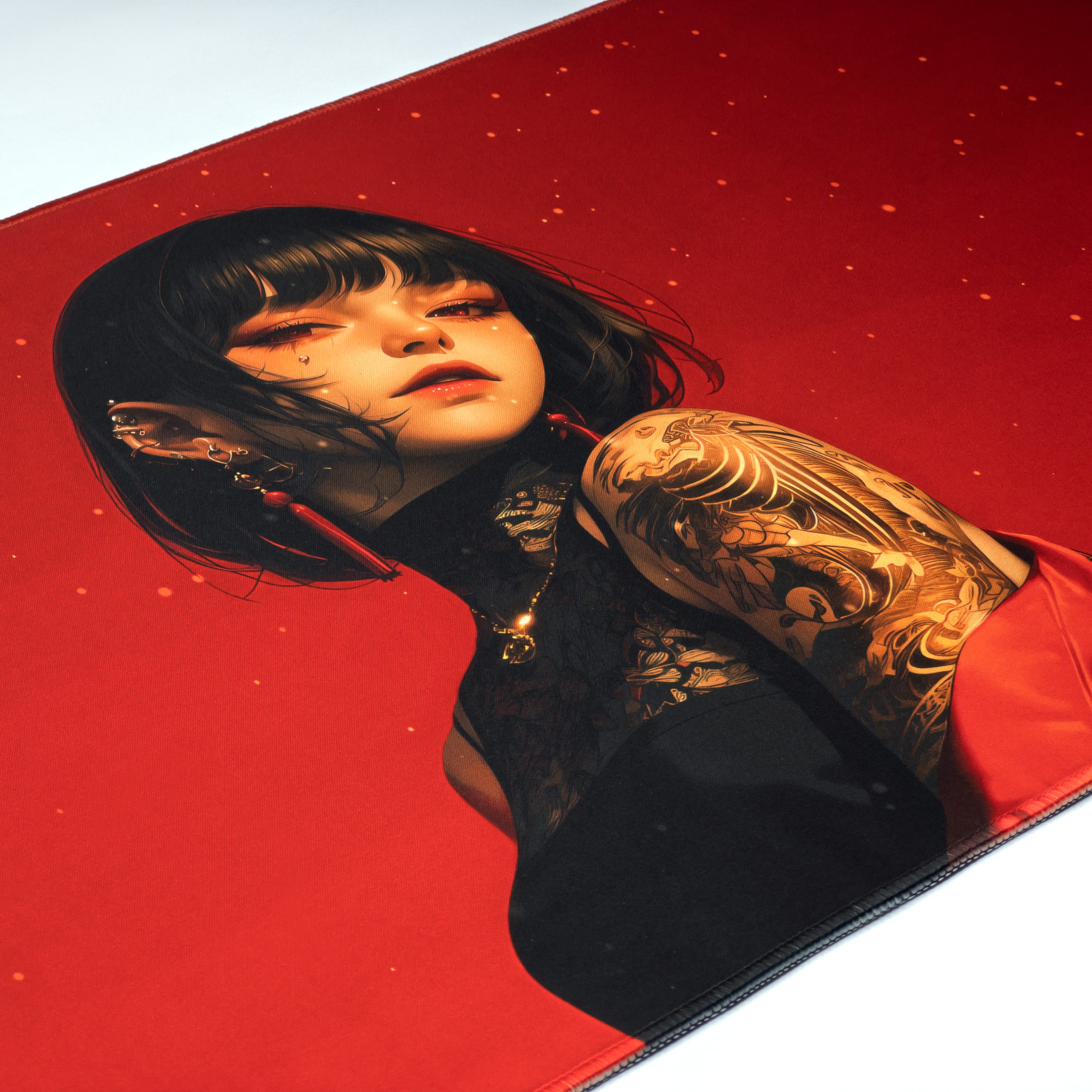 Crimson Fade – ZEROFANG Deskmat