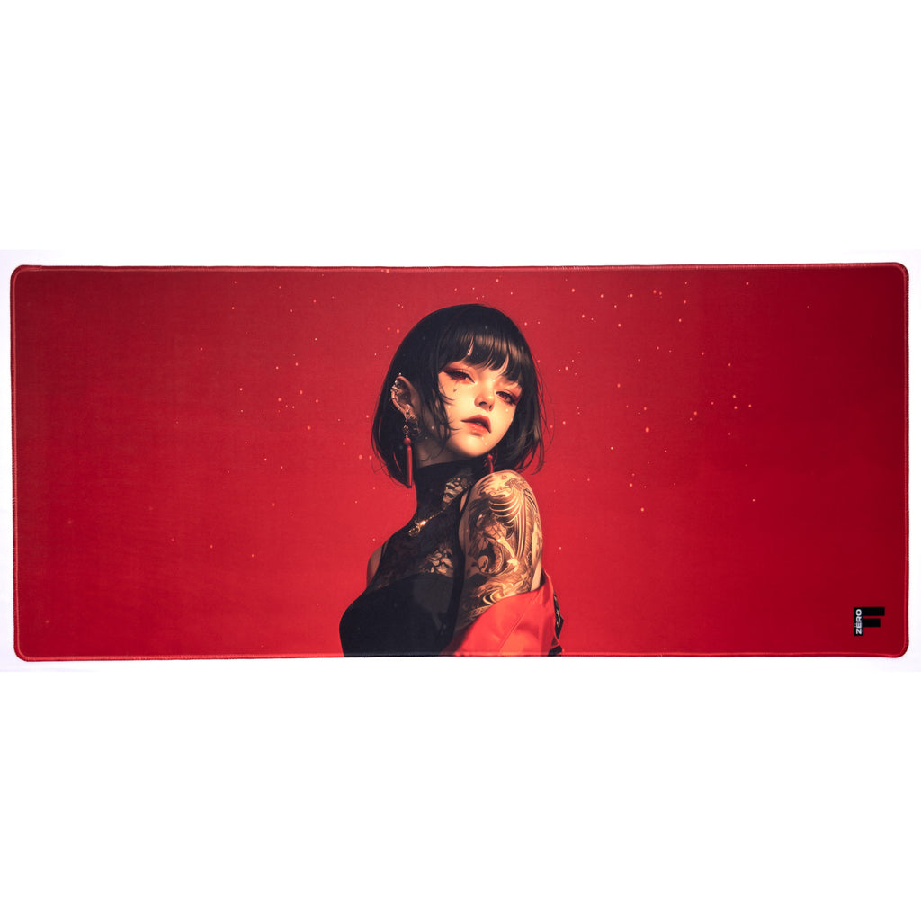 Crimson Fade – ZEROFANG Deskmat