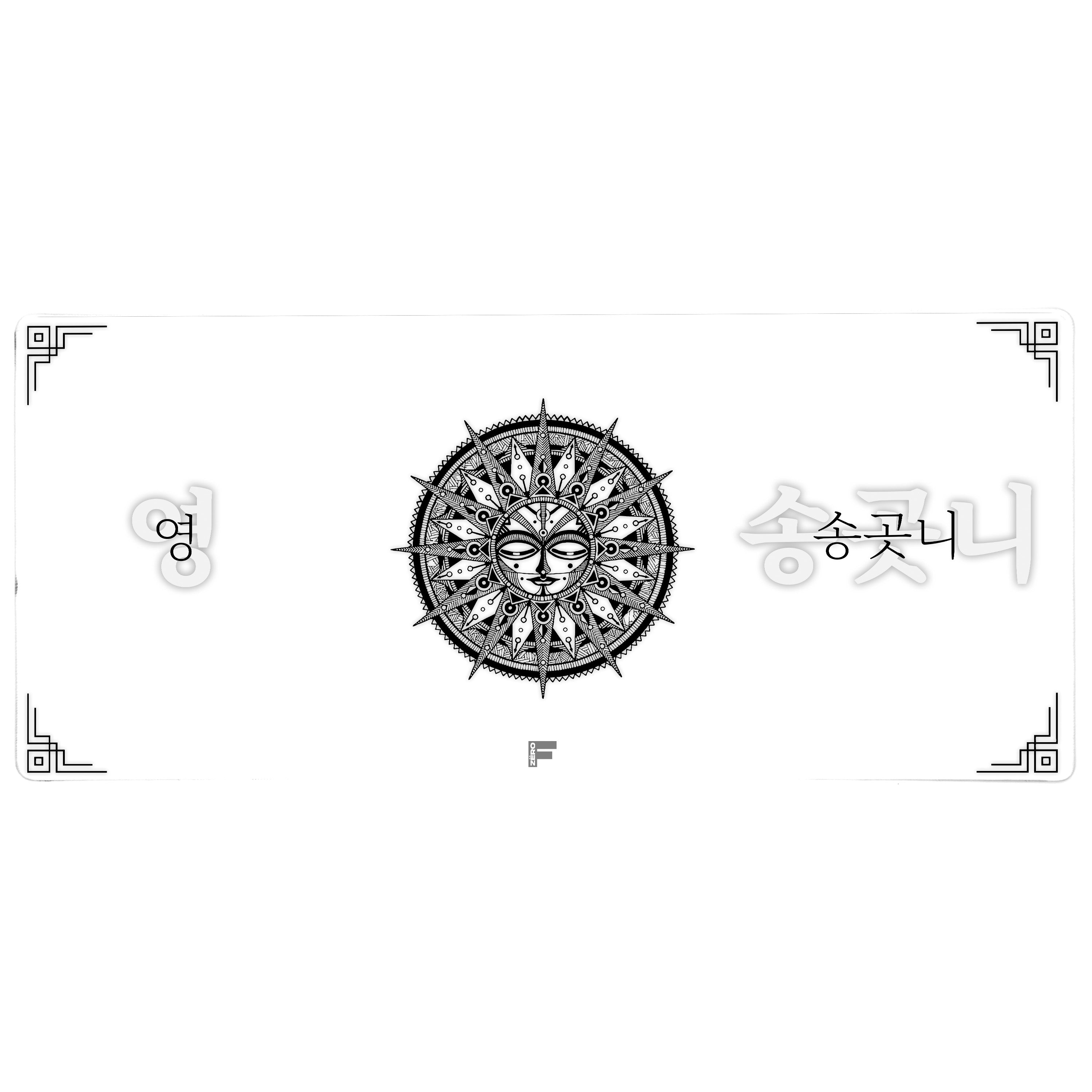 Sun Mandala – Light Edition – ZEROFANG Deskmat
