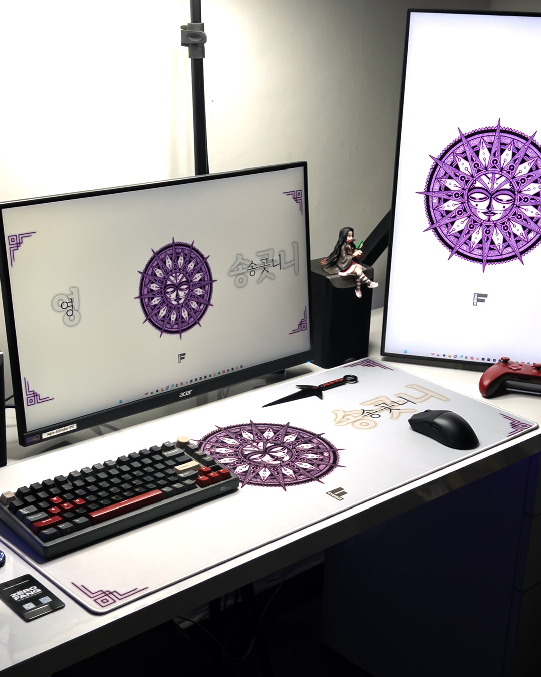 Sun Mandala – Light Edition – ZEROFANG Deskmat